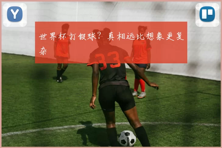世界杯打假球?真相远比想象更复杂