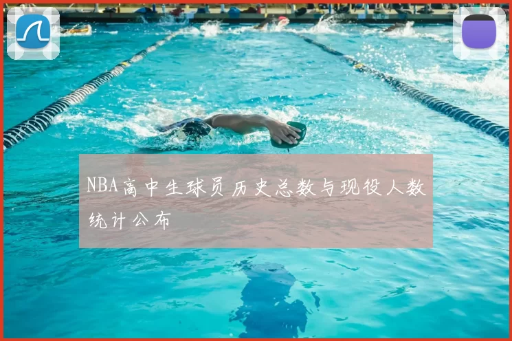 NBA高中生球员历史总数与现役人数统计公布